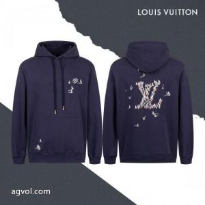 LVルイ・ヴィトンの帆船のアルファベットマーク刺繍のフードコート