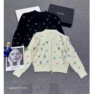 ニットコートSS25完売必至万能アイテム偽物 ブランド ショップLOUIS VUITTON