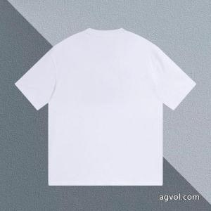 ルイ ヴィトン LOUIS VUITTONプリント下地刺繍草書ロゴ半袖Tシャツ