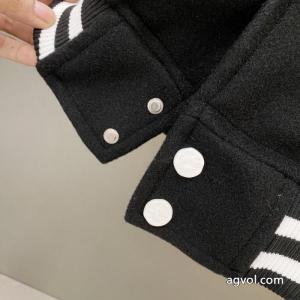 LVブラックオズの魔法使いが走る万針刺繍タオル刺繍野球服ジャケット