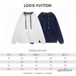 LOUIS VUITTONロゴポケット長袖パーカーコピー数量限定