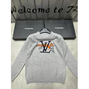 ブランド 激安 話題沸騰人気上昇中LOUIS VUITTONニットセーター