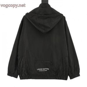 Louis Vuittonオールドフラワーフルプリントパーカージップコート