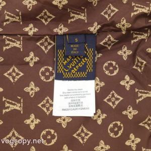 Louis Vuittonオールドフラワーフルプリントパッチワークパーカージップコート