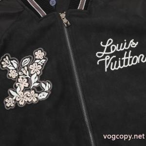 Louis Vuitton刺繍アルファベット野球ウェアコート