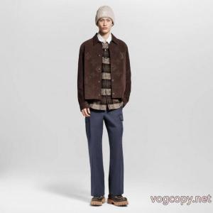 LOUIS VUITTON2026フレンチフロマージュ刺繍老フラワーコートシャツ