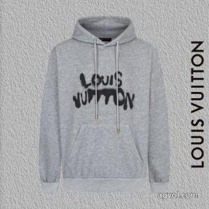 LOUIS VUITTONアルファベットカラーの人物用パーカー