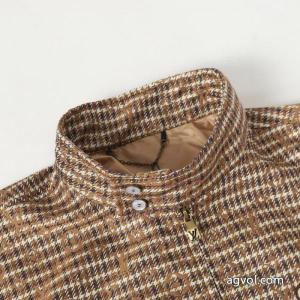 LOUIS VUITTON千鳥格子のオールドフラワージャケット