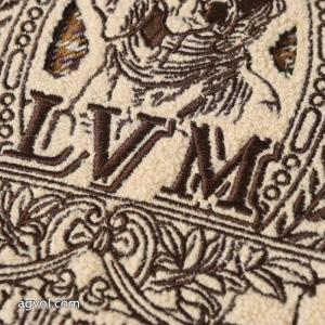 LOUIS VUITTON千鳥格子のオールドフラワージャケット
