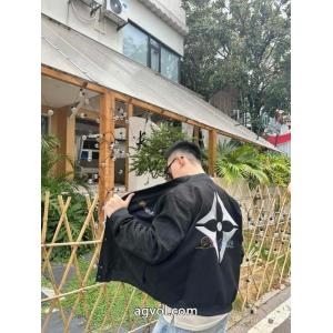 LV25ssクローバーカラードリル野球ジャケット
