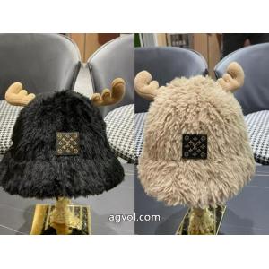 lv秋冬モデル鹿の角のかわいいモケット鉢帽漁師帽