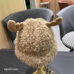 lv秋冬モデル鹿の角のかわいいモケット鉢帽漁師帽
