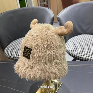 lv秋冬モデル鹿の角のかわいいモケット鉢帽漁師帽
