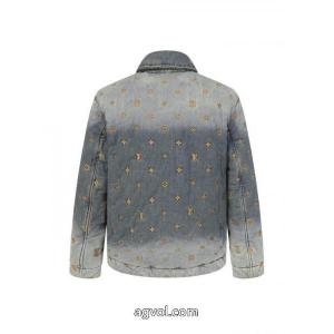 LOUIS VUITTON刺繍だらけで古くするカウボーイ綿入れの服