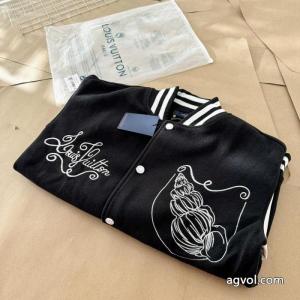 LOUIS VUITTONタオル刺繍野球ウェアジャケット
