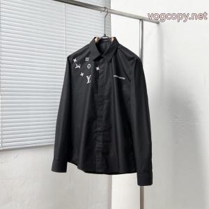 高級感UP 新作！25/25秋冬 超数量限定LOUIS VUITTON長袖シャツ偽 ブランド