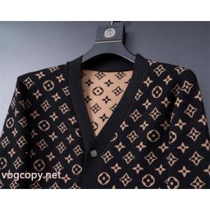 コピー 商品 ブランド優れた品質 最安値新作 今年のトレンドカラーセーターコートLOUIS VUITTON