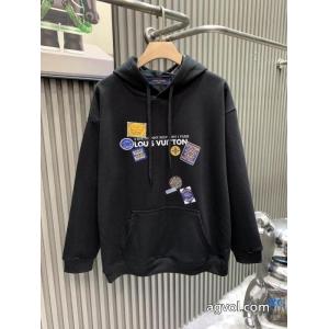 大人気アイテムが勢ぞろい 数量限定セール 人気急上昇LOUIS VUITTONパーカーブランド コピー 品