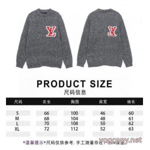 ブランド フェイクLOUIS VUITTON今季新作 セール カッコカワイイ 軽くて嬉しいセーター