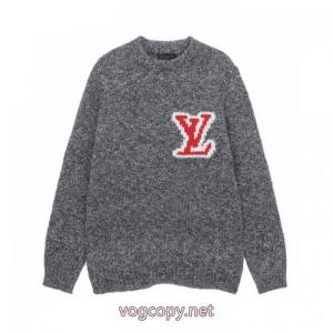 ブランド フェイクLOUIS VUITTON今季新作 セール カッコカワイイ 軽くて嬉しいセーター