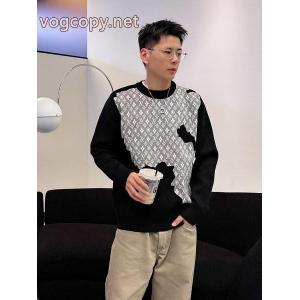大人気希少！ 爆発的な人気 大人感漂う秋冬新作ブランド 偽物 激安LOUIS VUITTONセーター