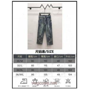 限定SALE 雑誌掲載 待望の再販売偽物 ブランド ショップLOUIS VUITTONジーンズ