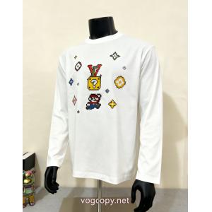 長袖TシャツLOUIS VUITTON欲しい可愛く新鮮 リラックスした雰囲気に HOT得価ブランド 偽物