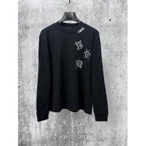 長袖Tシャツブランド スーパー コピー 通販カジュアルスタイルに 好評品 海外限定!LOUIS VUITTON
