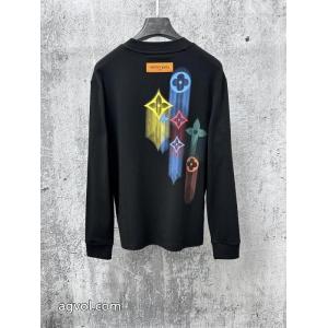 在庫あり即納 完売前に 注目!25-26AWLOUIS VUITTONブランド 品 激安 通販長袖Tシャツ