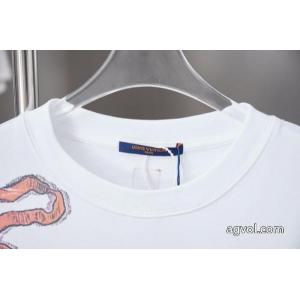 ブランド コピー 販売店LOUIS VUITTON最新作入荷 新しい品質保証 25秋冬最新モデル半袖Tシャツ