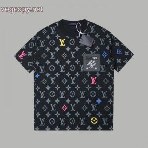 TシャツLOUIS VUITTON現代的な印象 欧米韓流/雑誌  超人気モデル入荷偽物 通販