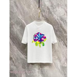 ブランド コピー 安心2026新品入荷 男女兼用 カジュアルもある絶妙な雰囲気LOUIS VUITTONTシャツ