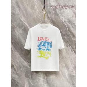 ブランド スーパー コピー 優良店LOUIS VUITTON1年中活躍する 新作スタイリッシュな 軽やかな素材感Tシャツ