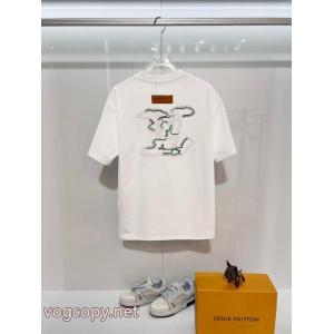 Tシャツスーパー コピー 安心完売品！ 優しい色味がかわいい 芸能人人気LOUIS VUITTON