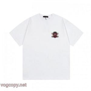 偽 ブランド 販売レア色入荷 2026年流行 個性的なモデルTシャツLOUIS VUITTON