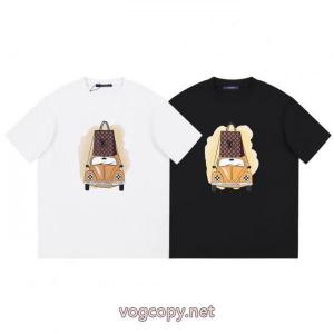 スーパー コピー ブランド話題沸騰中  今年の秋冬先行販売新作 スタイルアップ効果LOUIS VUITTONTシャツ