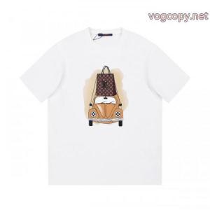 スーパー コピー ブランド話題沸騰中  今年の秋冬先行販売新作 スタイルアップ効果LOUIS VUITTONTシャツ