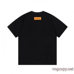 スーパー コピー ブランド話題沸騰中  今年の秋冬先行販売新作 スタイルアップ効果LOUIS VUITTONTシャツ