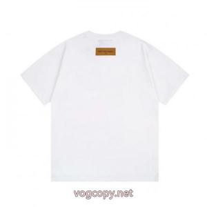 スーパー コピー ブランド話題沸騰中  今年の秋冬先行販売新作 スタイルアップ効果LOUIS VUITTONTシャツ