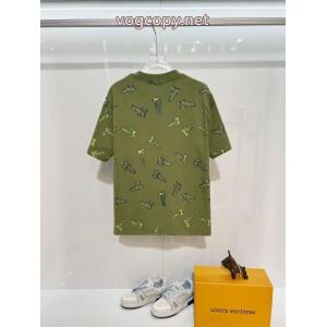 Tシャツ肌触りがとても良い ファッションの最先端！ 上品な質感LOUIS VUITTON偽 ブランド 販売