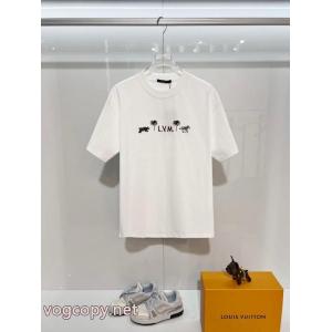 TシャツLOUIS VUITTON激安 通販 ブランド最終価格 きちんと感が強い 着心地抜群