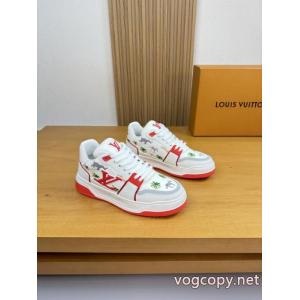数に限りがある 普段使い 透け感優しいスニーカーLOUIS VUITTON偽物 ブランド 販売