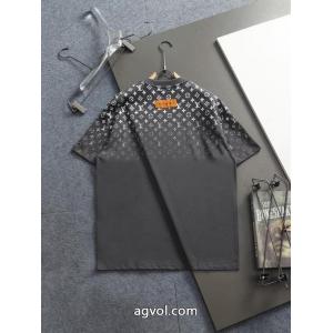 スーパー コピー メンズLOUIS VUITTON大人の上質感 海外セレブ定番愛用  今年新作登場Tシャツ