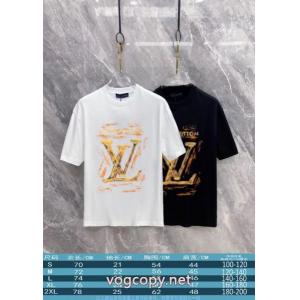 ブランド 品 激安 通販ルイ ヴィトンTシャツ欧米韓流/雑誌 高級感UP 着心地の良い