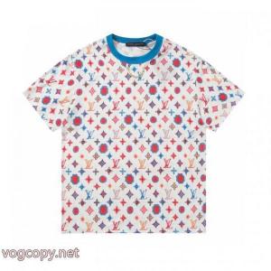 スーパー コピー 通販最安値に挑戦 有名モデル愛用アイテム ファッションブランドLOUIS VUITTONTシャツ