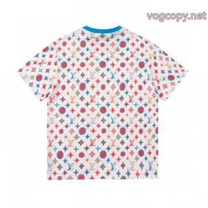 スーパー コピー 通販最安値に挑戦 有名モデル愛用アイテム ファッションブランドLOUIS VUITTONTシャツ