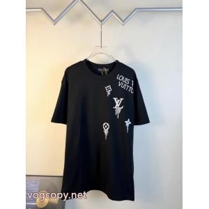 コピー 品 販売ルイ ヴィトン便利でかわいい 秋冬人気が爆発 綺麗！海外セレブ風!Tシャツ