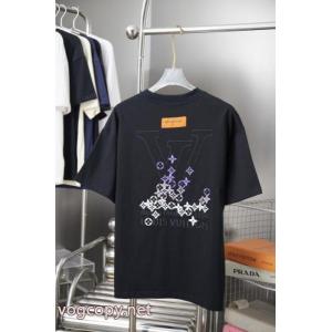 雑誌掲載 今季は色を使った注目新品 超人気でめちゃかわいいTシャツLOUIS VUITTONブランド スーパー コピー 舗