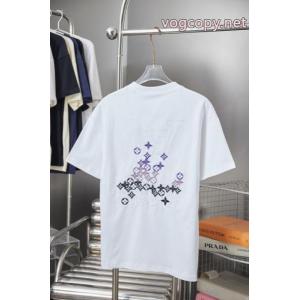 雑誌掲載 今季は色を使った注目新品 超人気でめちゃかわいいTシャツLOUIS VUITTONブランド スーパー コピー 舗