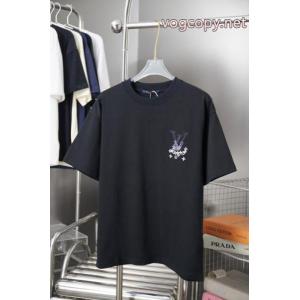 雑誌掲載 今季は色を使った注目新品 超人気でめちゃかわいいTシャツLOUIS VUITTONブランド スーパー コピー 舗